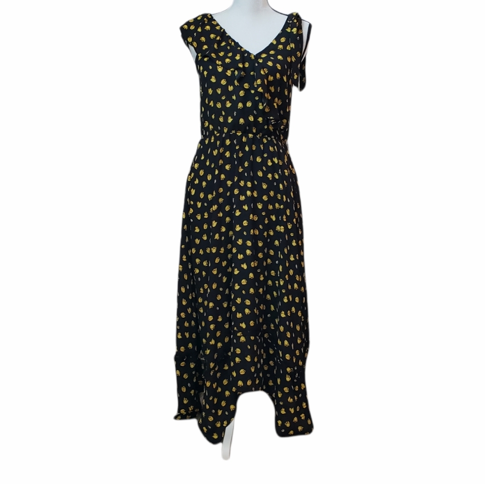 Who What Wear floral midi dress XS